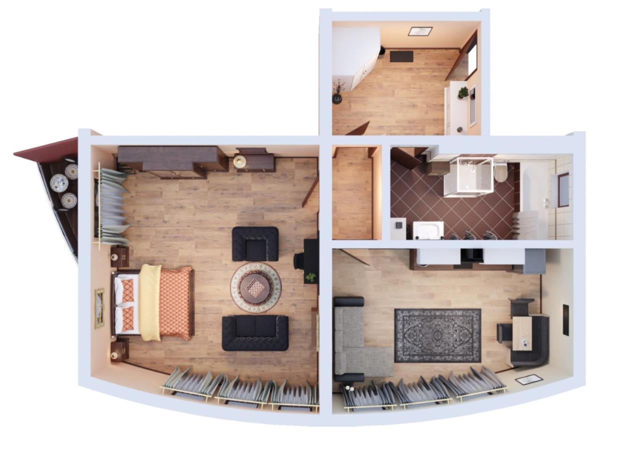 Penthouse Am Goethepark - Apartments & Suites Weimar 외부 사진